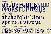 Classical Garments Font, a Blackletter Font by 177Studio (Thumbnail 9 of 9)