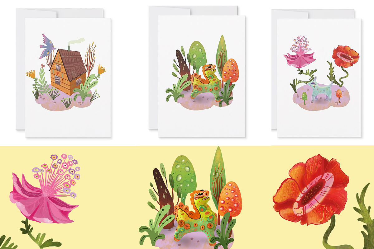 Cozy Garden Tales Clipart, a Seasonal Illustration by FaliushViktoriaArtist (Photo 11 of 16)