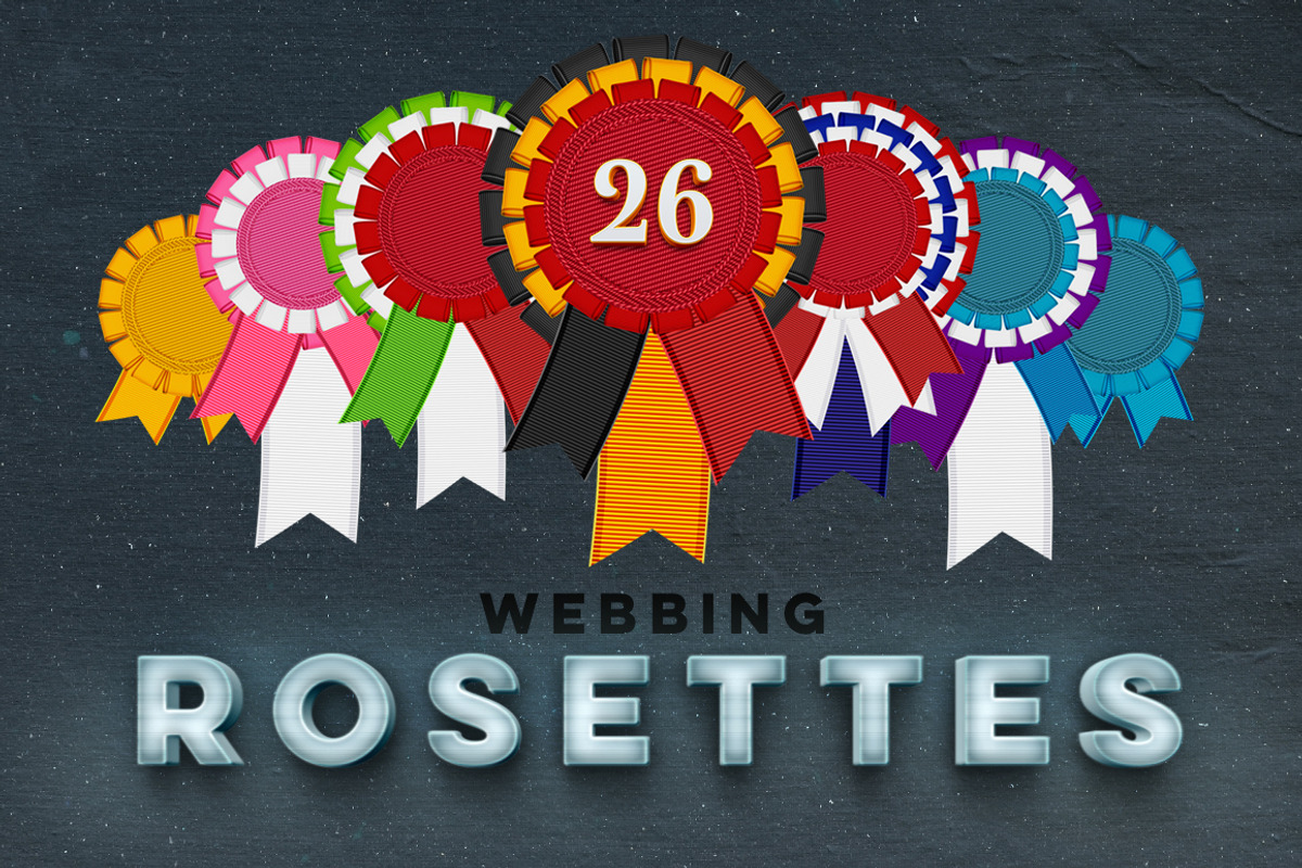 26 Rosettes PNG + Freebie, an Object Graphic by lissius (Photo 1 of 7)