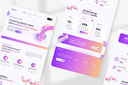 Technology Business Landing Page, a Landing Page Template by Antstheme (Thumbnail 2 of 2)