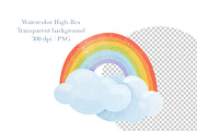 Watercolor Weather Clipart, an Education Illustration by ArtGiftsStudio (Thumbnail 4 of 4)