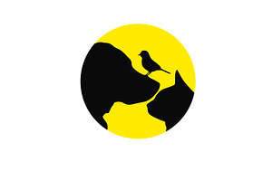 Pets logo. Abstract symbol dog, cat, an Object Illustration by Nenahliadava Design
