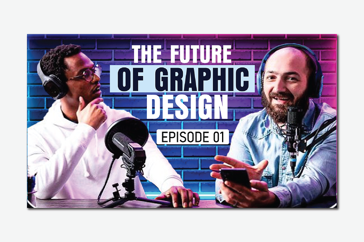 Podcast youtube thumbnails template, a Social Media Template by Workhu (Photo 2 of 2)