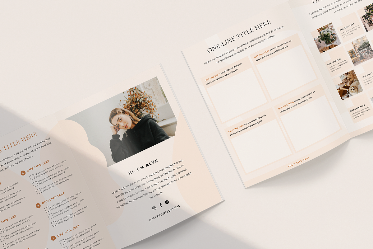 Mulberry Workbook | CANVA, a Magazine Template by Ralony (Photo 5 of 10)
