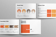 Brand Guidelines Template Landscape, a Brochure Template by Work-Envance (Thumbnail 5 of 9)