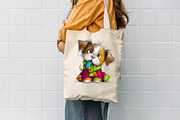 Whimsical Christmas Characters, a Seasonal Illustration by CreationArt (Thumbnail 7 of 7)
