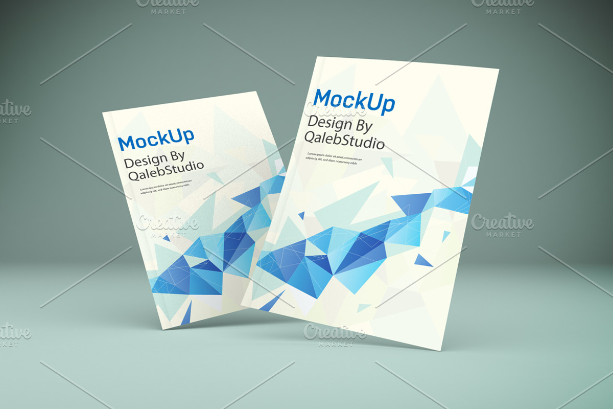 Flyer V.3 Mockup, an Advertising Mockup by Qaleb Studio (Photo 6 of 13)