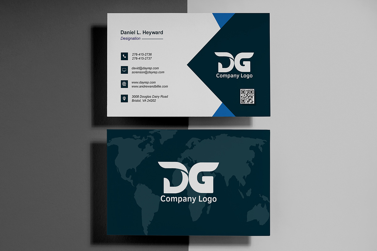 Business Card Template Corporate preview 2