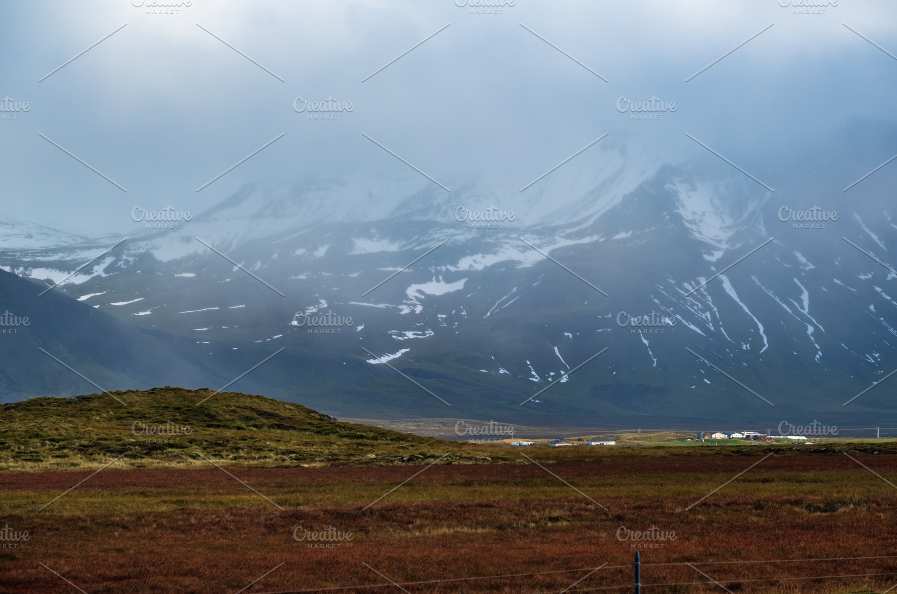 View during auto trip in West Iceland highlands, Snaefellsnes pe, a Nature Photo by YuriyB