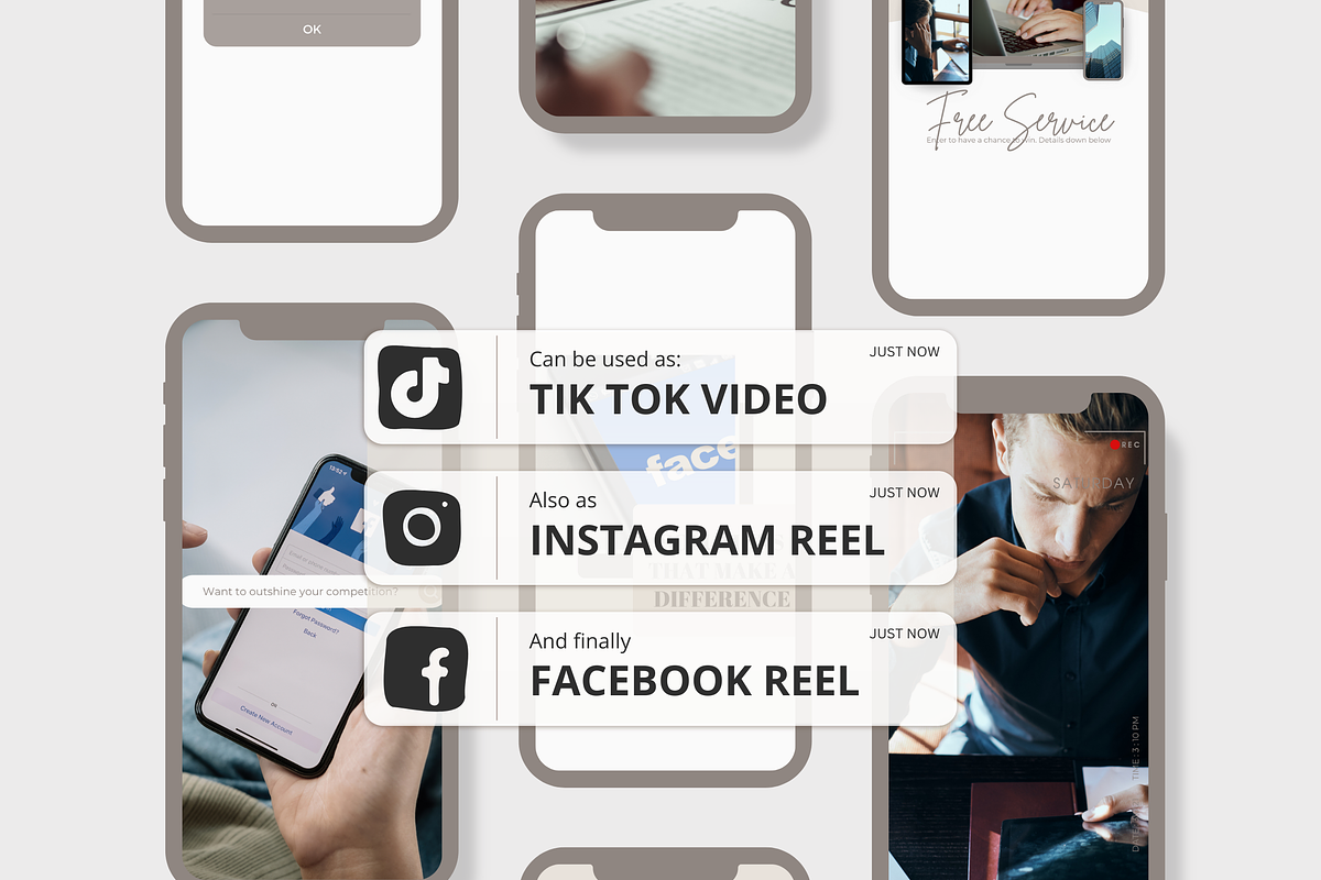 Marketing Agency Marketing Bundle, a Social Media Template by EliteMatidi (Photo 6 of 16)