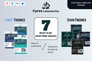 Cyrex Laboratory HTML Email Template