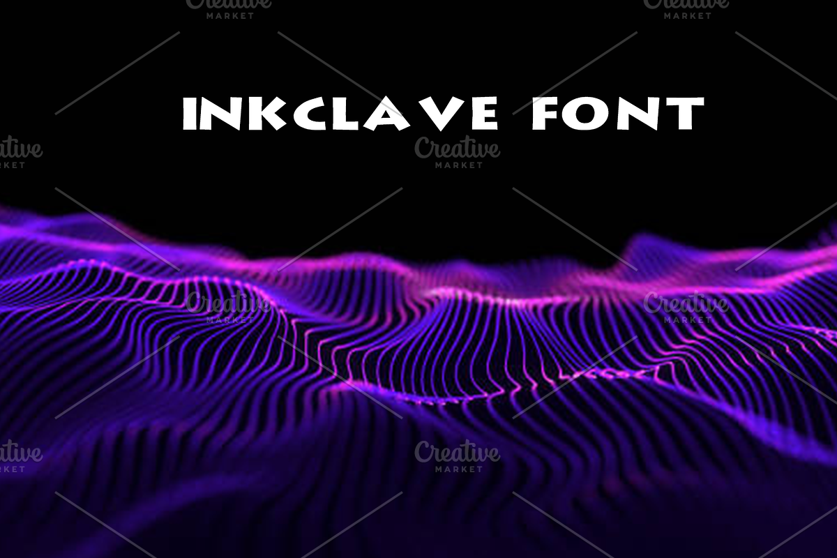 Inkclavefont font-44-25, a Font by canve (Photo 2 of 2)