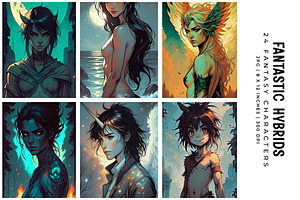 Fantastic Hybrids, an Illustration by Digital Art Creations
