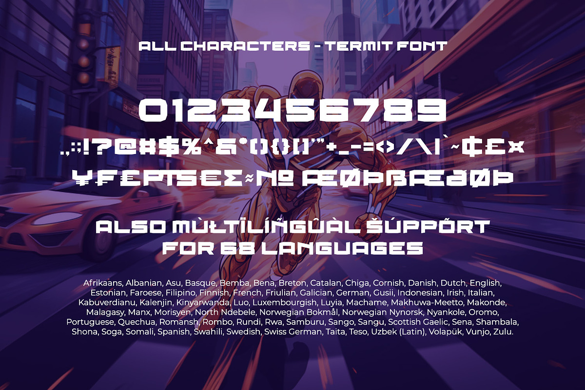 Termit, a Symbol Font by Ditatype (Photo 10 of 10)