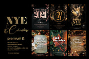 New Year & Christmas Bundle Flyers, a Flyer Template by Ronita Shkodra (Thumbnail 1 of 7)