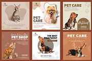 Canva instagram Pets Template, a Social Media Template by illycreative (Thumbnail 2 of 6)
