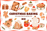 Christmas Baking Clipart, a Food Illustration by vik.stock (Thumbnail 1 of 5)