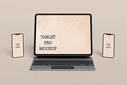 Tablet & Phone Mockup, a Print Template by AKMAL STUDIO (Thumbnail 6 of 13)