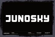 Junosky - Bold Font Family, a Sans Serif Font by alpercakici (Thumbnail 1 of 13)