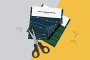 Fabric Swatches Mockup, a Packaging Mockup by WebAndCat (Thumbnail 3 of 12)