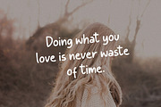 Pine Words Simple Handwritten, a Handwritten Font by Heinzel Std (Thumbnail 4 of 10)