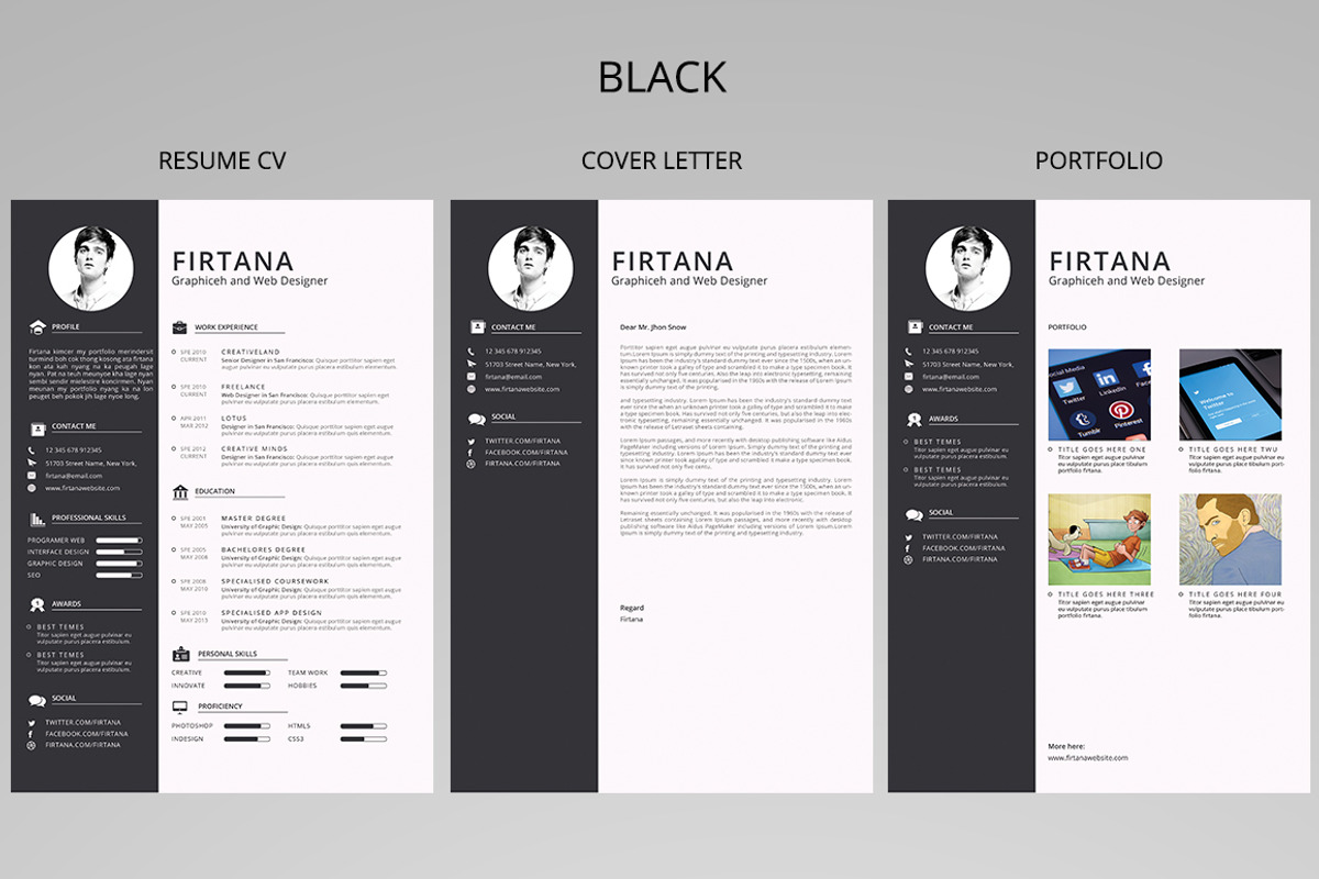 Firtana Resume, a Resume Template by Firtana (Photo 2 of 5)