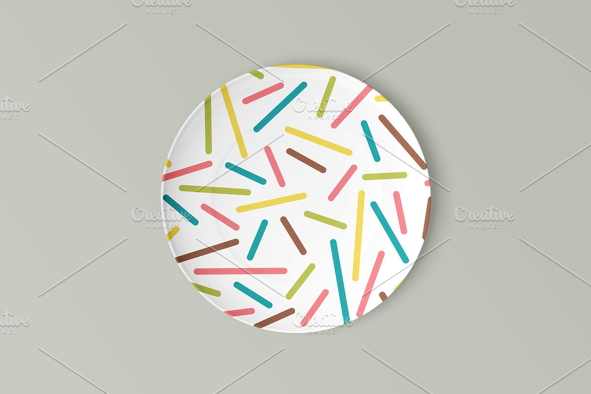 Minimal color seamles patterns set, a Pattern Graphic by ExpressShop (Photo 5 of 7)