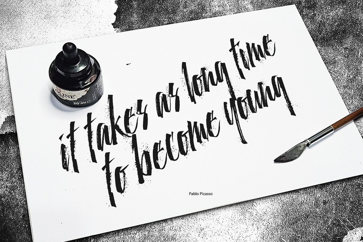 Colascript, a Script Font by NUGS (Photo 1 of 6)