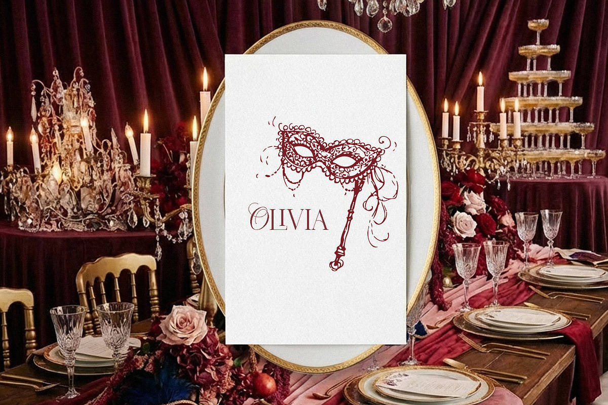 Opera Aesthetic: Vector Line Art, a Decorative Illustration by divanovskaya_nv (Photo 5 of 19)