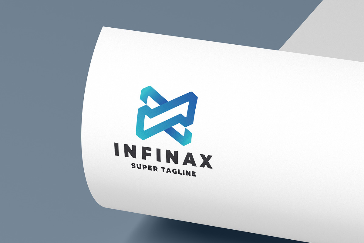 Infinax Abstract Loop Logo, a Branding & Logo Template by Design_Planet (Photo 1 of 2)