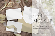 Card Mockup 5x7 5x3.5 3 Cards BGF 8e, a Product Mockup by PawMockups (Thumbnail 1 of 11)
