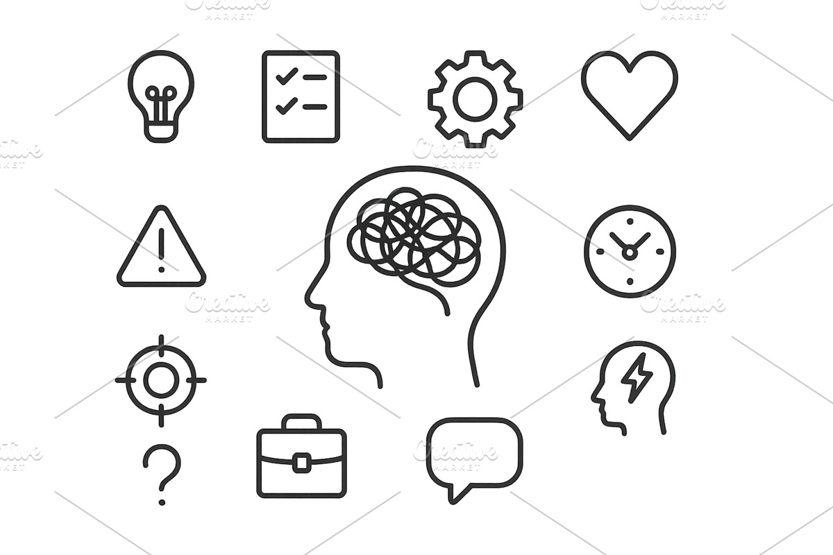 Visual representation of mental, an Object Illustration by ZinetroN