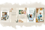 FLORAL Instagram Templates, a Social Media Template by Olg Store (Thumbnail 3 of 4)