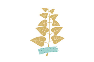 Flowers bouquet decoration attached, an Illustration by the8monkey