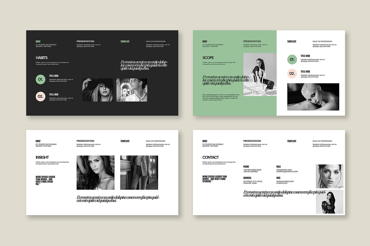 Brief Campaign Presentation Template, a Presentation Template by Mighty-Slide (Photo 5 of 5)