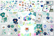 Bundle illustration, baby animals, an Animal Illustration by OxanaTally (Thumbnail 13 of 13)