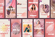 Pink Vibe Canva Template, a Social Media Template by Nenjo Studio (Thumbnail 5 of 5)