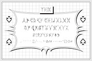 GOTH MODE | Dark Y2K Font Family, a Sans Serif Font by Ckybe's Corner (Thumbnail 8 of 11)