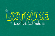 Lectus - Display font, a Font by Fontcastle (Thumbnail 3 of 6)