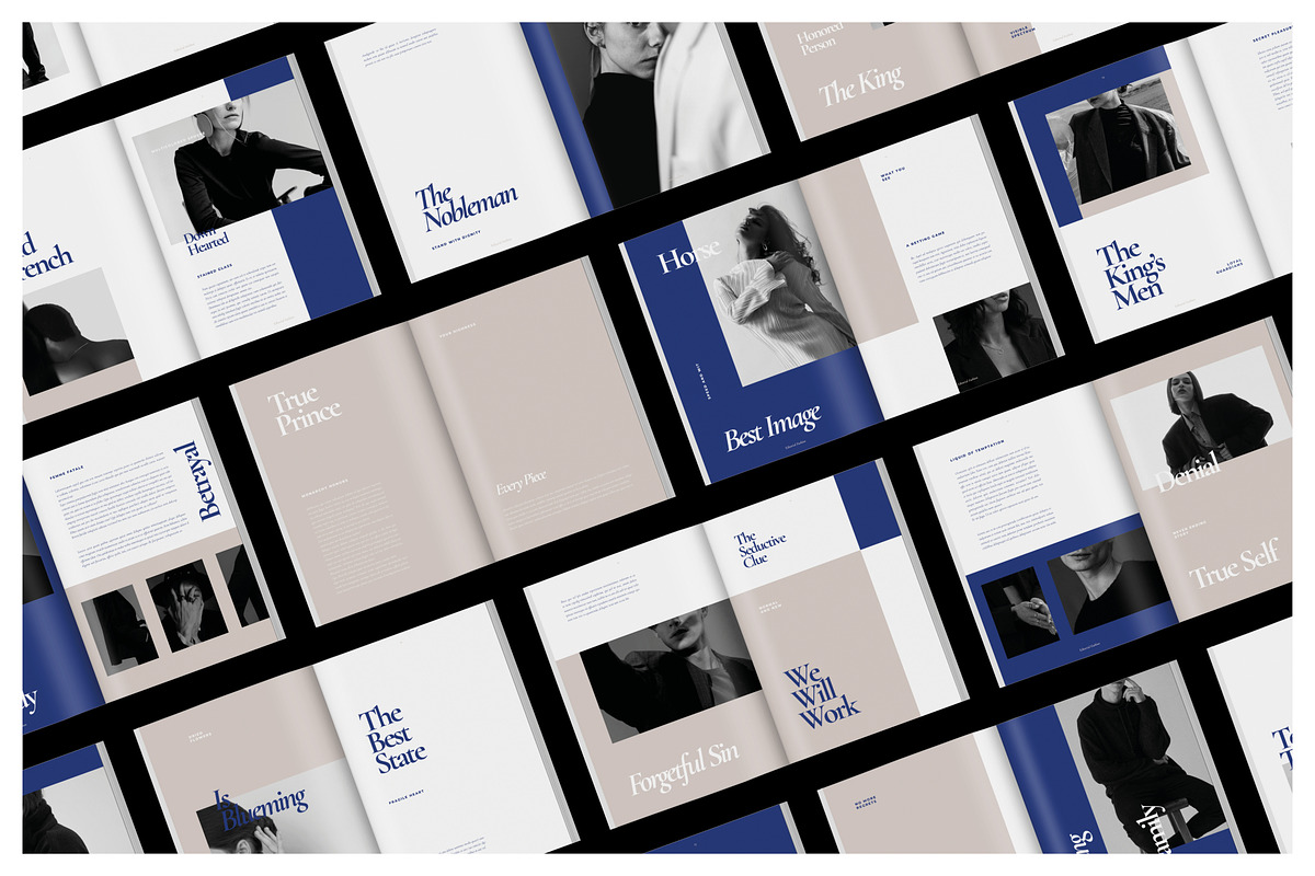 BLUE Multipurpose Catalog, a Magazine Template by Arif Tri Ananta (Photo 1 of 14)