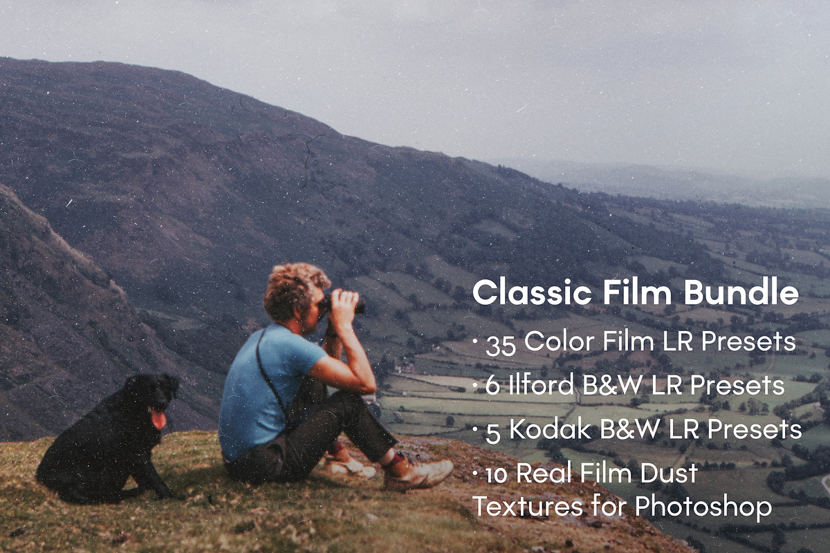 Vintage Film — LR Presets & Textures, an Action Add-On by Eugene Tantsurin (Photo 2 of 13)