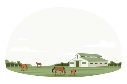 A herd of horses