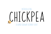 Chickpea | All Caps Skinny Font, a Sans Serif Font by Bold Leap Creative (Thumbnail 1 of 3)