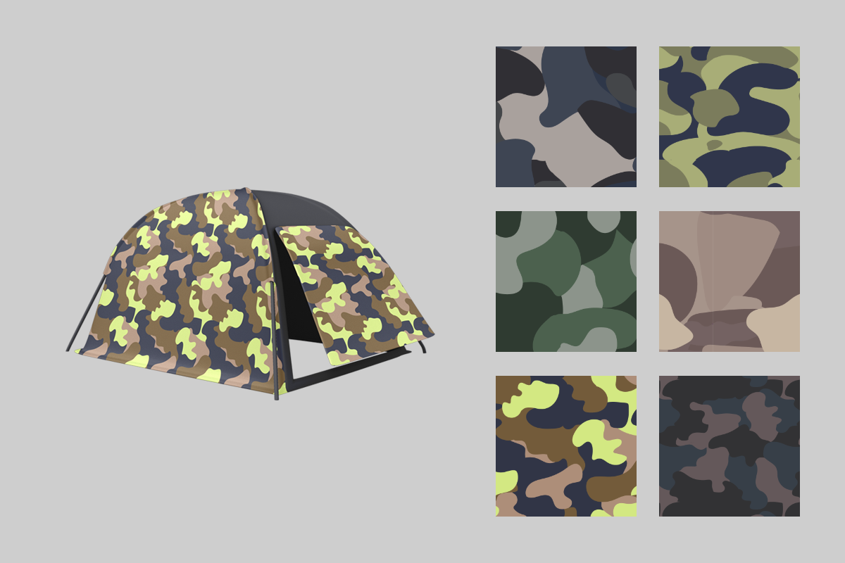 Best Camouflage Vector Patterns, a Pattern Graphic by wowpatterns (Photo 6 of 6)
