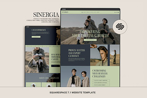 Marketing Agency Squarespace Website