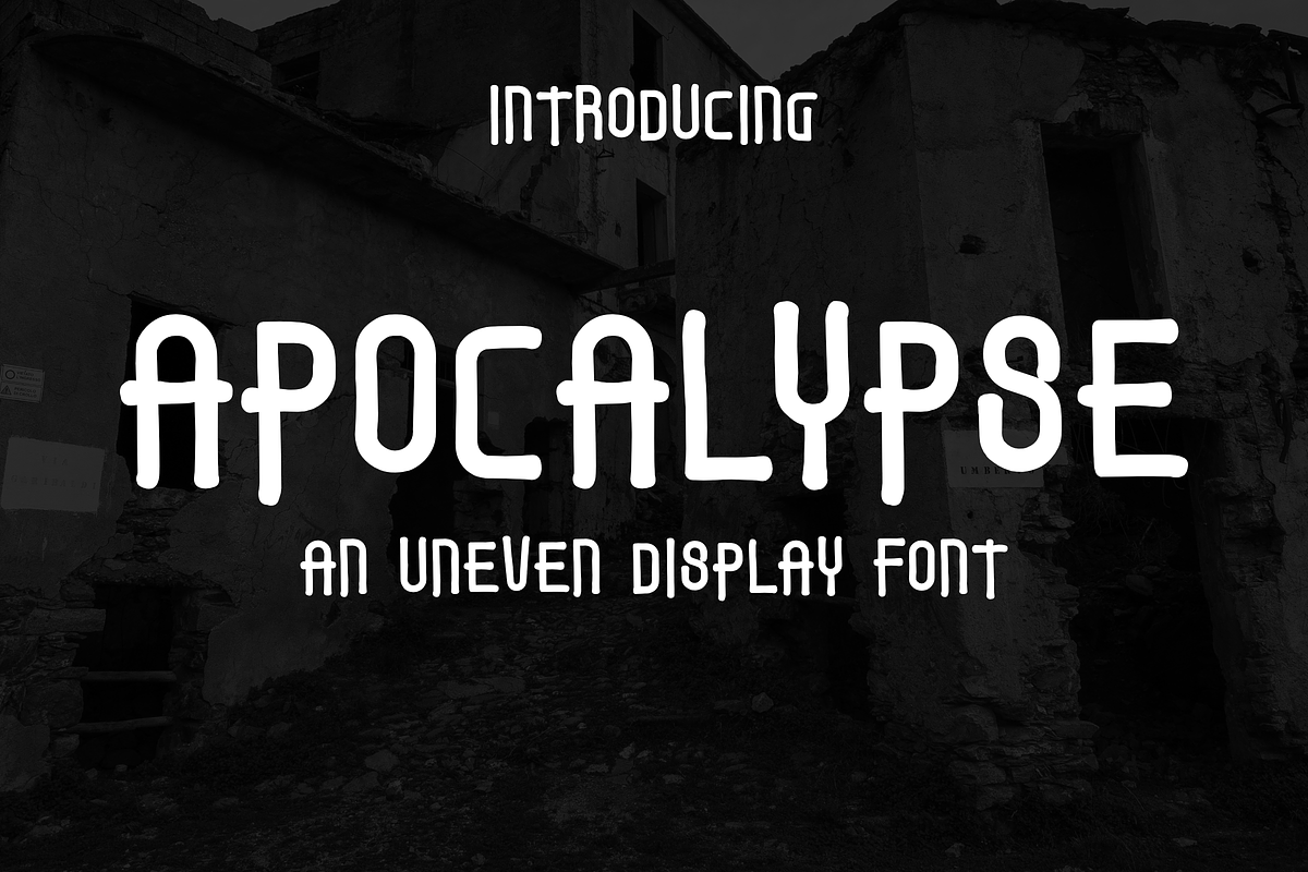 Apocalypse Bold, a Sans Serif Font by RADesigns21 (Photo 1 of 7)
