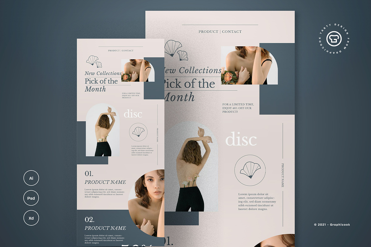 Creative Email News Letter, an Email Template by graphicook (Photo 1 of 3)