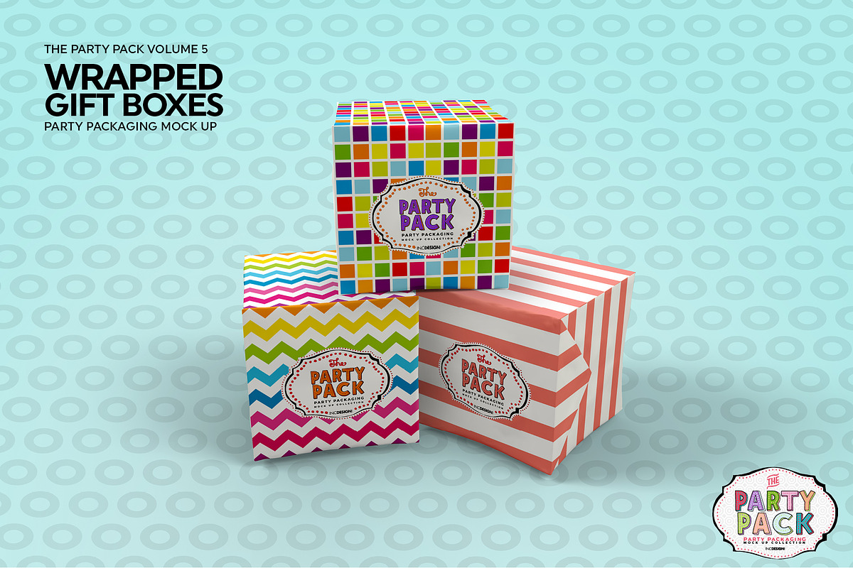 Vol.5 Party Packaging MockUps, a Cups & Container Mockup by INCDesign (Photo 9 of 19)