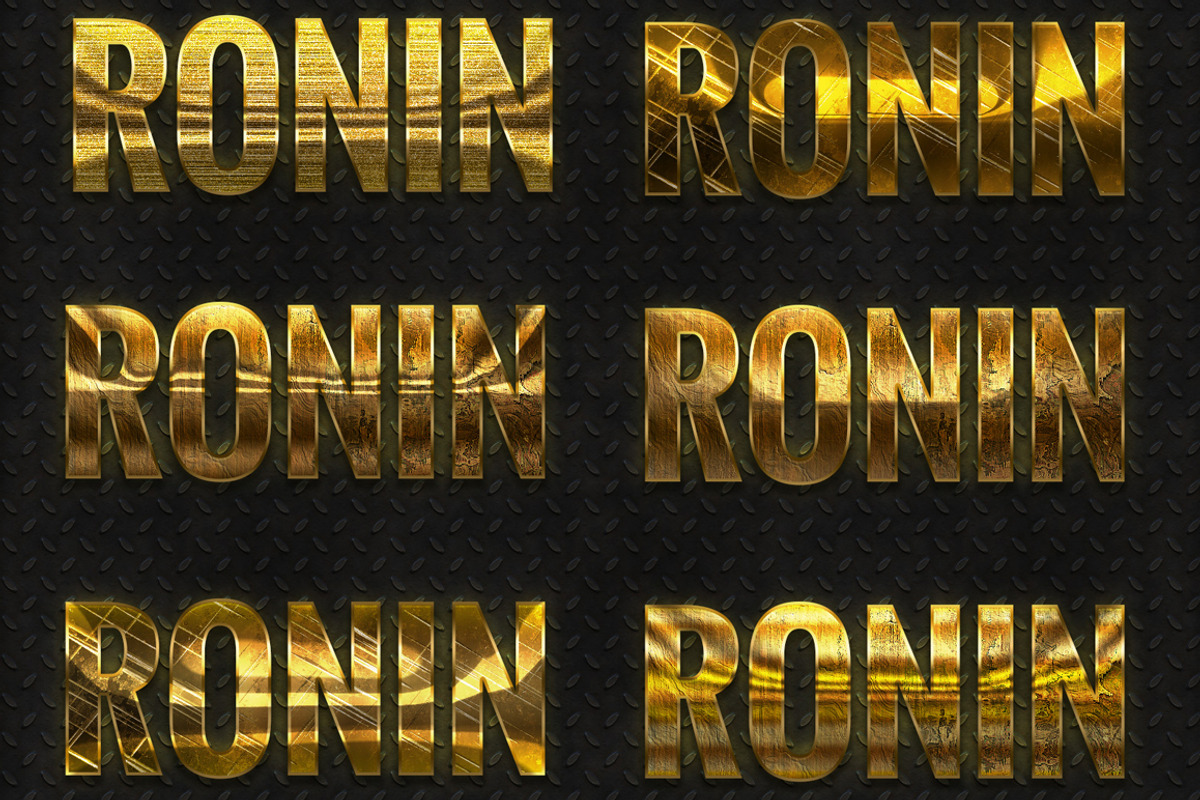 36 Premium Gold Style V02, a Layer Style Add-On by yantodesign (Photo 3 of 3)