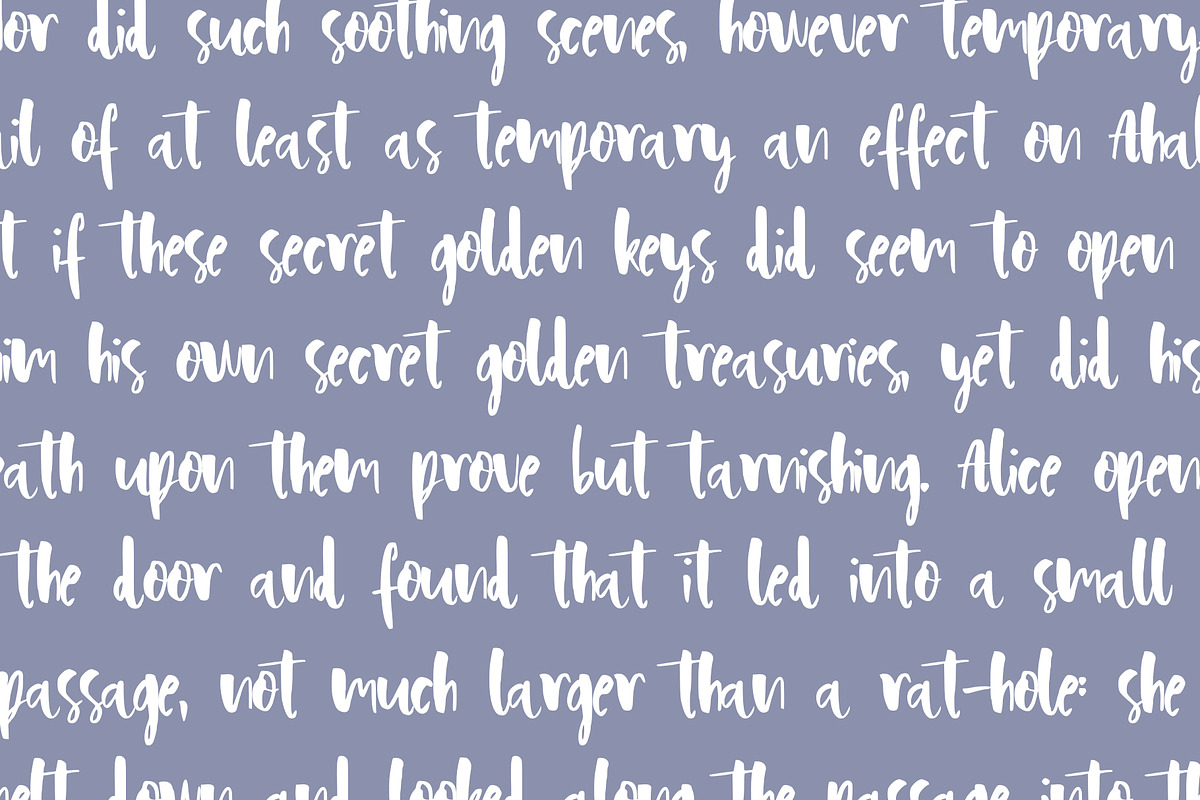 Lagom Font preview 4